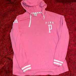 Pink hoodie size small